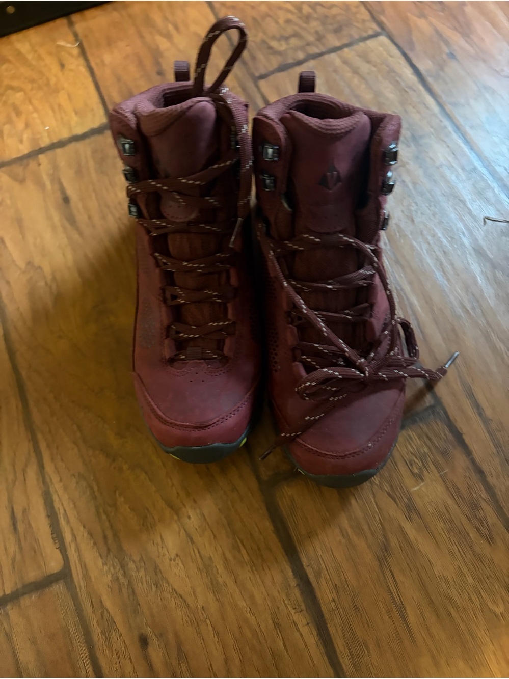 Vasque Women's Burgundy Lace-Up Hiking Boots